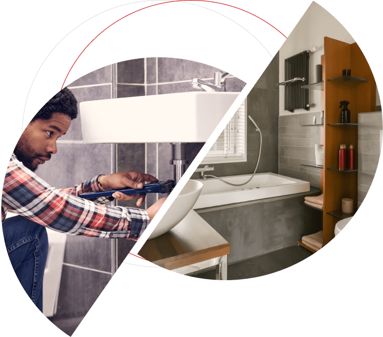 Bathroom Plumbing Service Hero Image