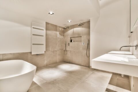 Bathroom With A Bathtub