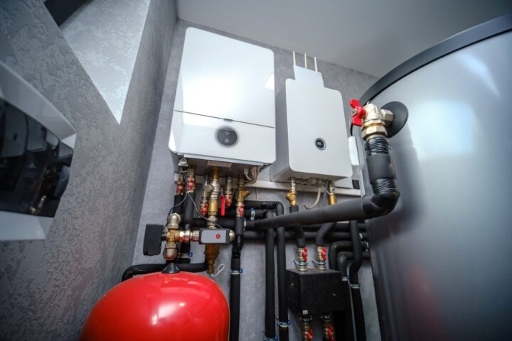 Modern Boiler Room In The House